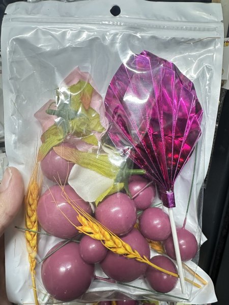 طابات تزيين مع ورد